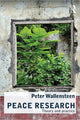 Book cover of: Peace Research. By: Peter Wallensteen