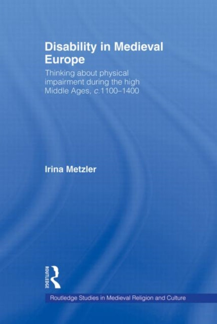 Book cover of: Disability in Medieval Europe