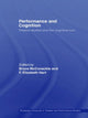 Book cover of: Performance and Cognition. By: Bruce McConachie