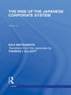 Book cover of: Rise of the Japanese Corporate System. By: Koji Matsumoto