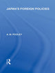 Book cover of: Japan's Foreign Policies. By: A. M. Pooley