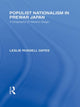 Book cover of: Populist Nationalism in Pre-War Japan