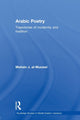 Book cover of: Arabic Poetry. By: Muhsin J. Al-Musawi