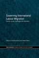 Book cover of: Governing International Labour Migration. By: Christina Gabriel
