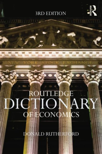 Book cover of: Routledge Dictionary of Economics. By: Rutherford, Donald