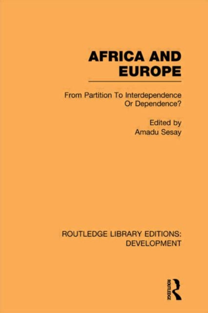 Book cover of: Africa and Europe