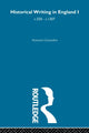 Book cover of: History Writing In England. By: A. Gransden