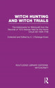 Book cover of: Witch Hunting and Witch Trials (RLE Witchcraft)