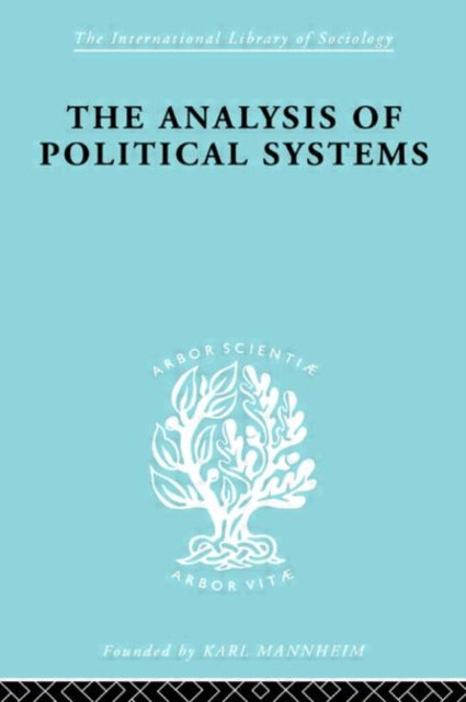 Book cover of: Analysis of Political Systems. By: Douglas V. Verney