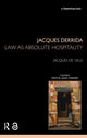 Book cover of: Jacques Derrida. By: Jacques de Ville