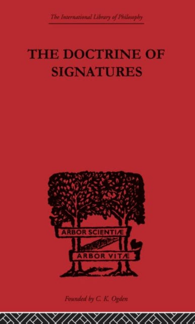Book cover of: Doctrine of Signatures. By: Scott Buchanan