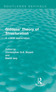 Book cover of: Giddens' Theory of Structuration (Routledge Revivals)