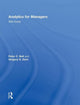 Book cover of: Analytics for Managers. By: Peter Bell
