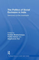 Book cover of: Politics of Social Exclusion in India