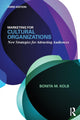 Book cover of: Marketing for Cultural Organizations. By: Bonita M. Kolb