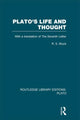 Book cover of: Plato's Life and Thought (RLE: Plato). By: Richard Stanley Harold Bluck