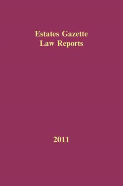Book cover of: EGLR 2011 Set. By: Hazel Marshall