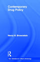 Book cover of: Contemporary Drug Policy. By: Henry H. Brownstein