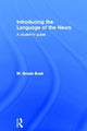 Book cover of: Introducing the Language of the News. By: M. Grazia Busa
