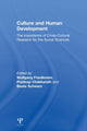 Book cover of: Culture and Human Development. By: Wolfgang Friedlmeier
