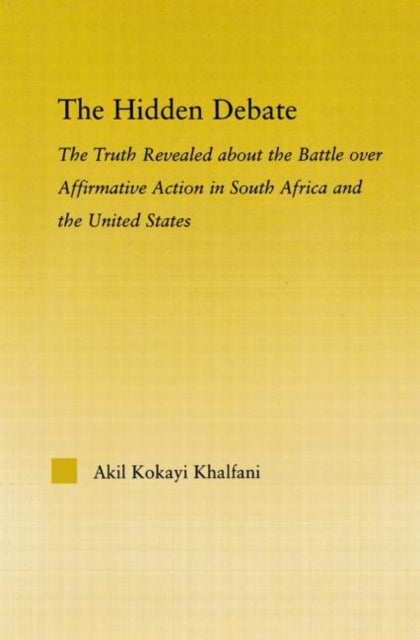 Book cover of: Hidden Debate. By: Akil Kokayi Khalfani