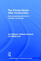 Book cover of: Private Sector after Communism. By: Vladimir Banacek