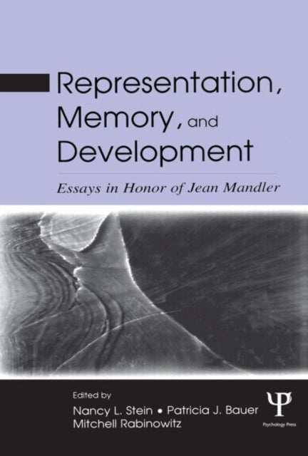 Book cover of: Representation, Memory, and Development. By: Nancy L. Stein