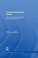 Book cover of: Transforming Rural China. By: Chih-Jou Jay Chen