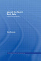 Book cover of: Law of the Sea in East Asia. By: Zou Keyuan