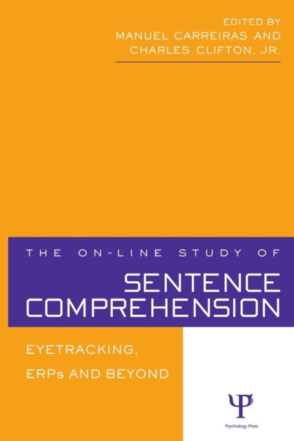 Book cover of: On-line Study of Sentence Comprehension