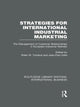 Book cover of: Strategies for International Industrial Marketing (RLE International Business). By: Peter W. Turnbull
