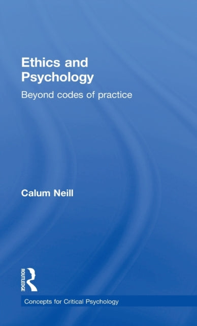 Book cover of: Ethics and Psychology