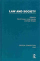 Book cover of: Law and Society. By: Cowan, David
