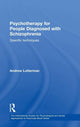 Book cover of: Psychotherapy for People Diagnosed with Schizophrenia. By: Andrew Lotterman