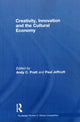 Book cover of: Creativity, Innovation and the Cultural Economy