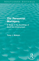 Book cover of: Personnel Managers (Routledge Revivals). By: Tony Watson