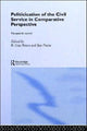 Book cover of: Politicization of the Civil Service in Comparative Perspective. By: B. Guy Peters