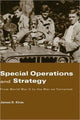 Book cover of: Special Operations and Strategy