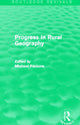 Book cover of: Progress in Rural Geography (Routledge Revivals). By: Michael Pacione
