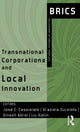 Book cover of: Transnational Corporations and Local Innovation. By: Jose E. Cassiolato