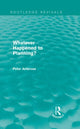 Book cover of: What Happened to Planning? (Routledge Revivals). By: Peter Ambrose