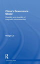 Book cover of: China's Governance Model. By: Hongyi Lai