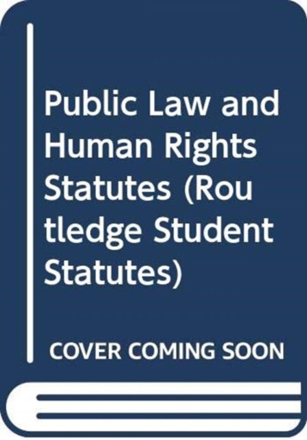 Book cover of: Public Law and Human Rights Statutes. By: Philip Jones