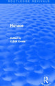 Book cover of: Horace (Routledge Revivals). By: C. D. N. Costa