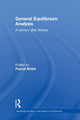 Book cover of: General Equilibrium Analysis. By: Pascal Bridel