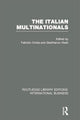 Book cover of: Italian Multinationals (RLE International Business). By: Fabrizio Onida