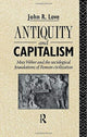 Book cover of: Antiquity and Capitalism. By: John R. Love