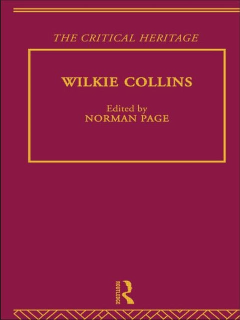 Book cover of: Wilkie Collins. By: Norman Page