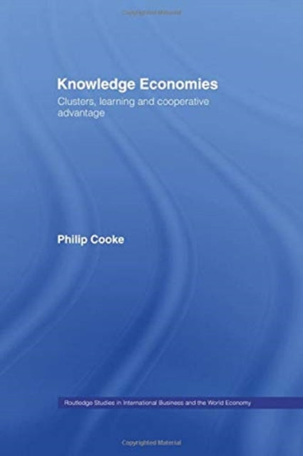 Book cover of: Knowledge Economies. By: Philip Cooke