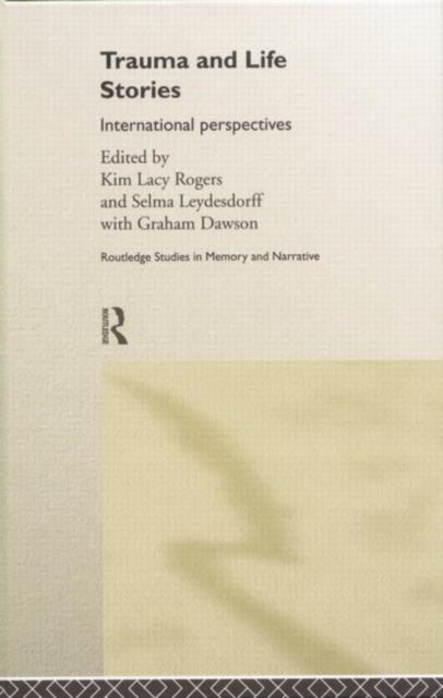 Book cover of: Trauma and Life Stories